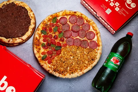 PROMO - Pizza Grande + Pequena Doce + Refri - Vitrine 2.0 cmrnyah43001zpt0jxs1ptjz